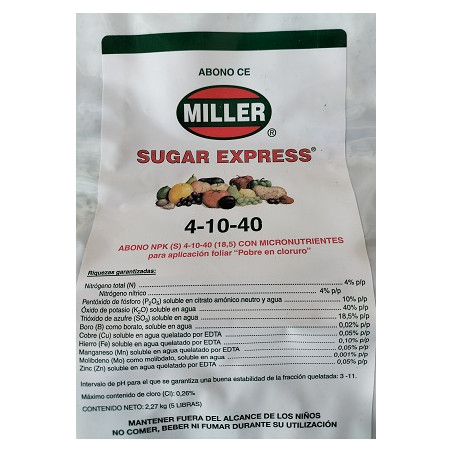 SUGAR EXPRESS 4-10-40